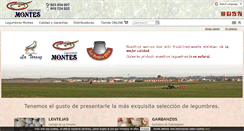 Desktop Screenshot of legumbresmontes.com